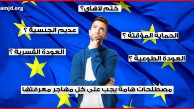 مصطلحات هامة يجب على كل مهاجر أو راغب في الهجرة أن يعرف معناها