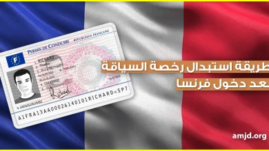 رخصة السياقة في فرنسا 2024