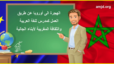خاص بالمغاربة.. الهجرة الى أوروبا عن طريق العمل كمدرس للغة العربية والثقافة المغربية لأبناء الجالية