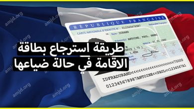كيف أقوم بـ استرجاع بطاقة الاقامة الفرنسية في حالة ضياعها ؟