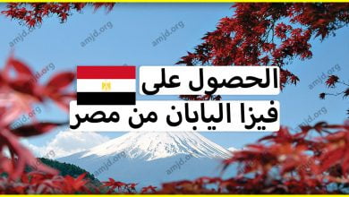الأوراق والوثائق المطلوبة للحصول على فيزا اليابان من مصر