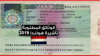 فيزا هولندا 2023 .. الوثائق المطلوبة لاستخراج تأشيرة هولندا التي لا تتعدى 90 يوما