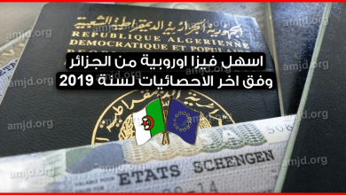 اسهل-فيزا-اوروبية-من-الجزائر-وفق-احصائيات-المفوضية-الأوروبية-لسنة-2019