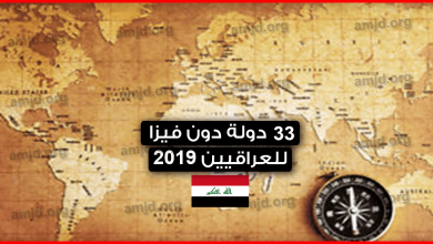 دول بدون فيزا للعراقيين