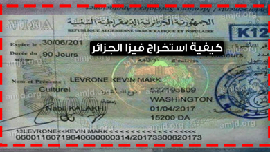 فيزا الجزائر