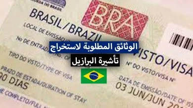 فيزا البرازيل 2024