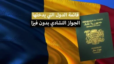 قوة جواز سفر تشاد 2024
