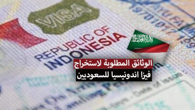 فيزا اندونيسيا للسعوديين 2024