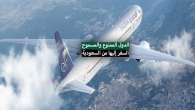 شروط السفر من السعودية 2024 + الدول الممنوع والمسموح السفر اليها