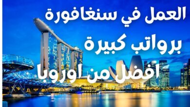 العمل في سنغافورة 2024